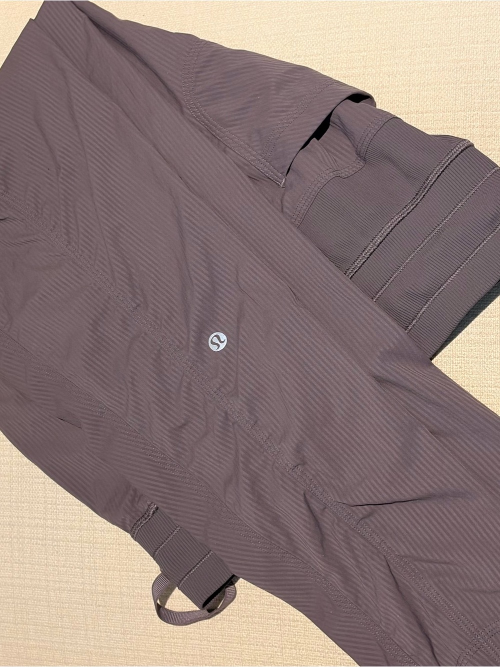 lululemon joggers in Deep Plum